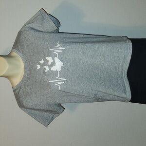 Butterfly Grey Tee M